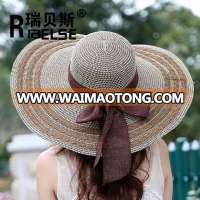 wholesale hat beach ladies hat sun floppy summer hats